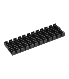 هیت سینک آلومینیومی مشکی 70x22x6mm