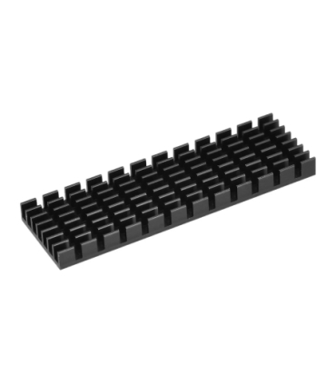 هیت سینک آلومینیومی مشکی 70x22x6mm