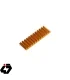 قیمت هیت سینک آلومینیومی طلایی 70x22x6mm
