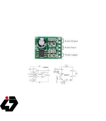 ماژول آمپلی فایر 6W XPT8871