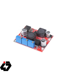 ماژول مبدل DC-DC کاهنده و افزاینده LM2596-LM2577 با امکان کنترل جریان خروجی