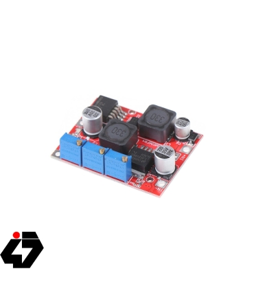 ماژول مبدل DC-DC کاهنده و افزاینده LM2596-LM2577 با امکان کنترل جریان خروجی