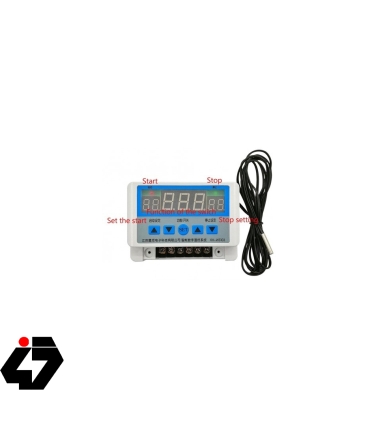 ترموستات دیجیتال و تایمر 12VDC XH-W3103