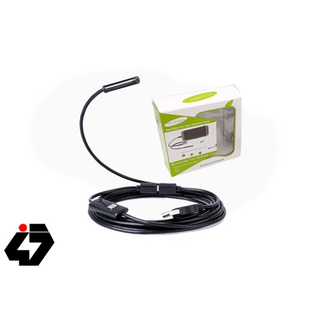 دوربین ( آندوسکوپ ) 1.3 مگاپیکسل لنز 8mm کابل 1 متر ارتباط USB سازگار با ویندوز و اندروید