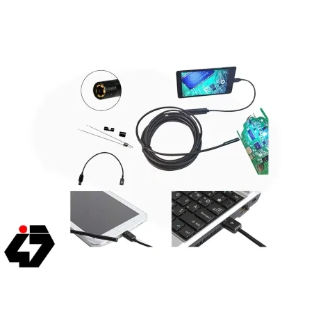 دوربین 1.3 مگاپیکسل لنز 8mm ارتباط USB سازگار با ویندوز و اندروید