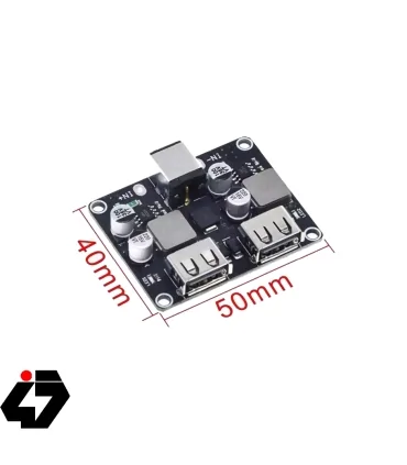 ماژول شارژر فست دو پورت مدل XFW-KC42-2