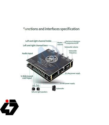 ماژول آمپلی فایر  مدل XY-S220H