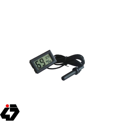 دماسنج و رطوبت سنج روپنلی سیم دار LX8011 رنگ مشکی