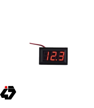 ماژول ولتمتر سایز 0.36 اینچ 2 سیمه روپنلی قرمز DC4.5-30V
