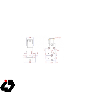 موتور گیربکس  زرد 1:48