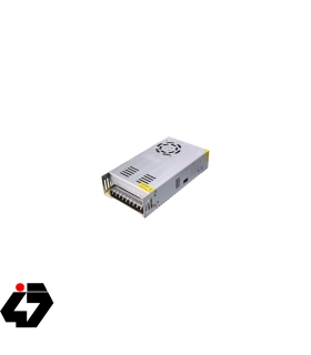 قیمت تغذیه سوئیچینگ فلزی 24 ولت 15 آمپر 24V-15A فن دار