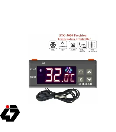 ترموستات 12VDC دیجیتال STC-3000