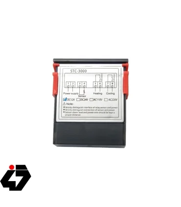 ترموستات صنعتی 12VDC STC-3000