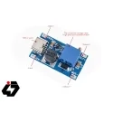 قیمت ماژول رگولاتور DC-DC افزاینده 2 آمپر با ورودی میکرو USB