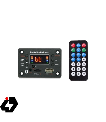 پخش کننده MP3 PLAYER پنلی بلوتوثی 12V مدل G016