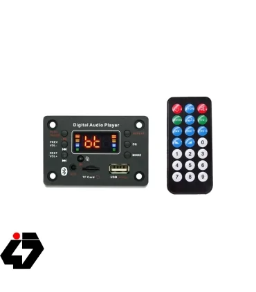 پخش کننده MP3 PLAYER پنلی بلوتوثی 12V مدل G016