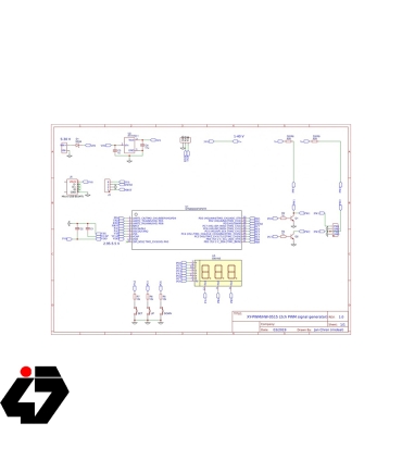 قیمت ماژول PWM ژنراتور دو کاناله به همراه نمایشگر