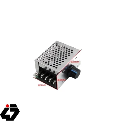 کنترلر دور موتور DC - خروجی PWM متغیر 60v-9v جریان 20A
