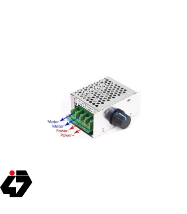 قیمت کنترلر دور موتور DC - خروجی PWM متغیر 60v-9v جریان 20A