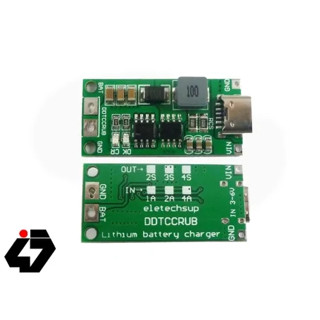 قیمت شارژر USB TYPE-C باتری های لیتیومی 3 سل