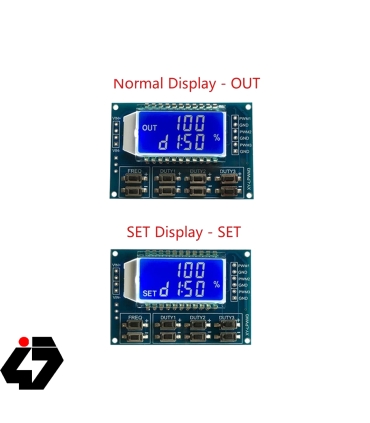 ماژول PWM ژنراتور 3 کاناله HW-752