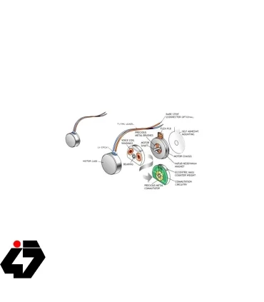 قیمت موتور ویبره، موتور لرزشی 3 ولت 10x3mm