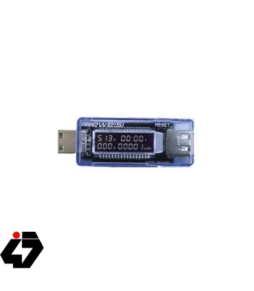 قیمت تستر ولتاژ، جریان و ظرفیت شارژ Keweisi KWS-V20 USB