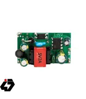 ماژول تغذیه 220 به 5 ولت با جریان 2 آمپر (روبردی)