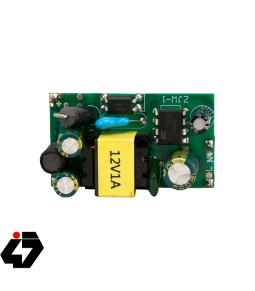 ماژول تغذیه 220 به 12 ولت با جریان 1 آمپر (روبردی)