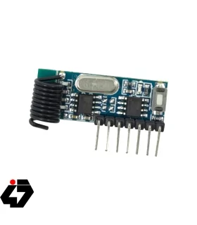 گیرنده ریموت کد لرن ASK 315MHz سوپرهترودین مدل RX480