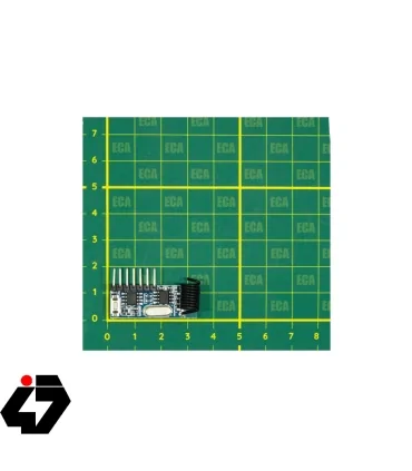 گیرنده ریموت کد لرن 4 کاناله ASK 315MHz سوپرهترودین مدل RX480