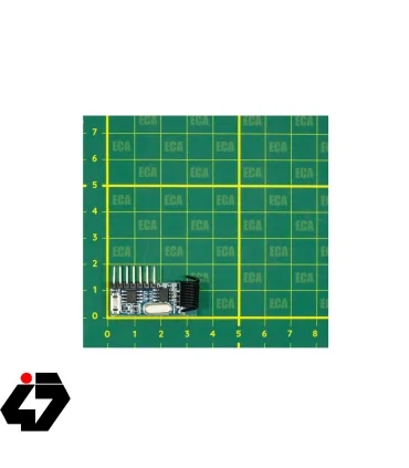 گیرنده ریموت کد لرن 4 کاناله ASK 433MHz مدل RX480