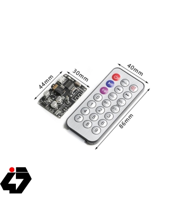 قیمت ماژول گیرنده بلوتوث صوتی XY-WRBT به همراه ریموت