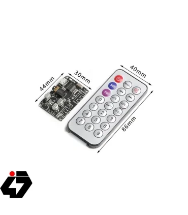 قیمت ماژول گیرنده بلوتوث صوتی XY-WRBT به همراه ریموت