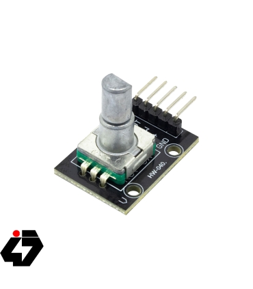 ماژول روتاری انکودر مدل KY-040 دارای سوئیچ