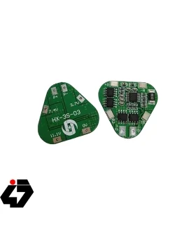 شارژر باتری 3 سل سه گوش (برد سبز) 8 آمپر