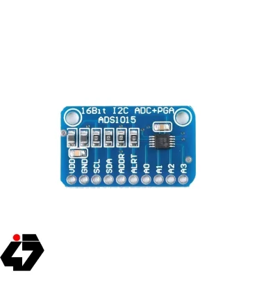 ماژول مبدل آنالوگ به دیجیتال 12 بیتی چهار کاناله ADS1015 دارای ارتباط I2C
