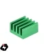 هیت سینک مخصوص پردازنده و تراشه های SMD سبز سایز 9x9x5mm