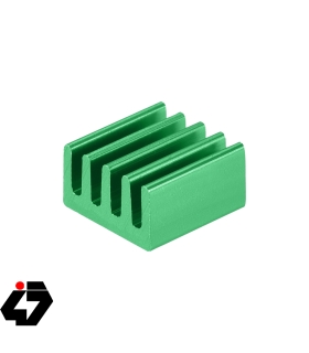 هیت سینک مخصوص پردازنده و تراشه های SMD سبز سایز 9x9x5mm