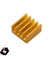 هیت سینک مخصوص پردازنده و تراشه های SMD طلایی سایز 9x9x5mm