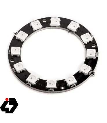 قیمت ماژول LED RGB حلقه ای 12تایی WS2812