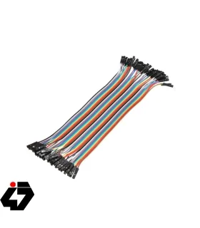 سیم جامپر ماده به ماده 20cm فلت 40 رشته