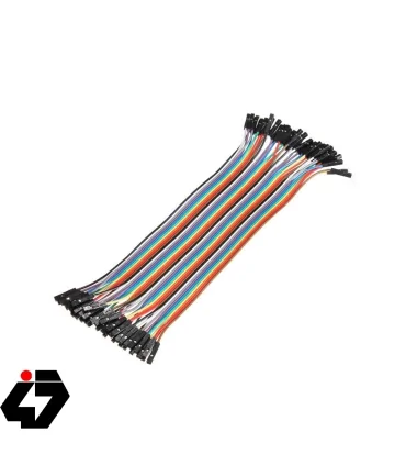 سیم جامپر ماده به ماده 20cm فلت 40 رشته