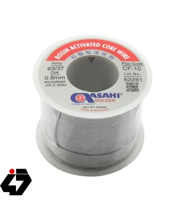 سیم لحیم 0.8mm 250gr مارک ASAHI