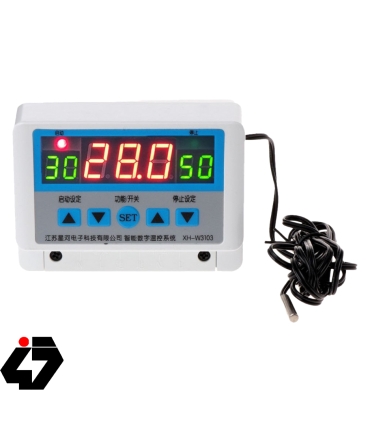 قیمت ترموستات دیجیتال و تایمر 220VAC مدل XH-W3103