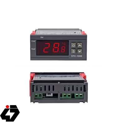 قیمت ترموستات صنعتی 12VDC دیجیتال STC-1000