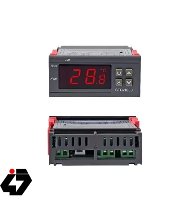 قیمت ترموستات صنعتی 12VDC دیجیتال STC-1000