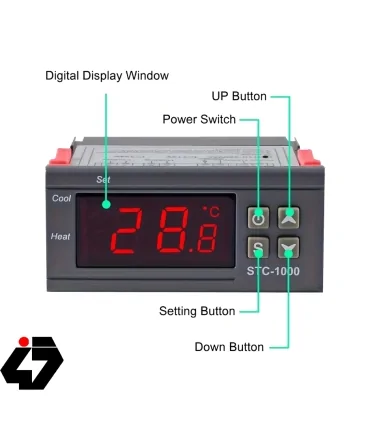 ترموستات صنعتی STC-1000