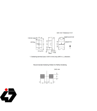SMD LED پکیج 1206
