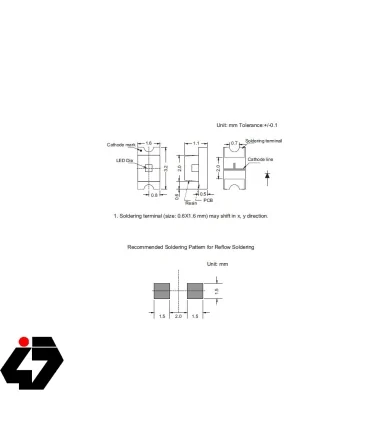 SMD LED پکیج 1206